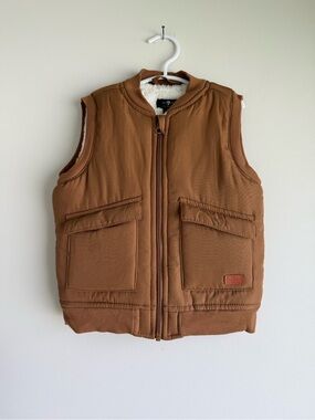 7 For All Mankind Sherpa Lined Puffer Vest 2T